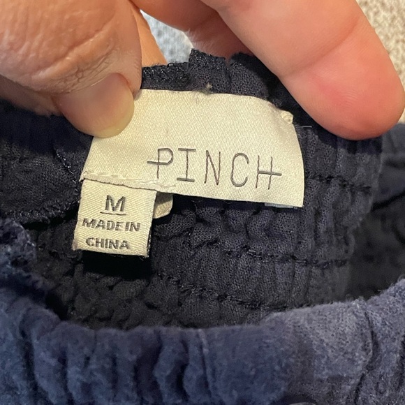 Pinch Navy‎ Blue Crop Top - Picture 4 of 6